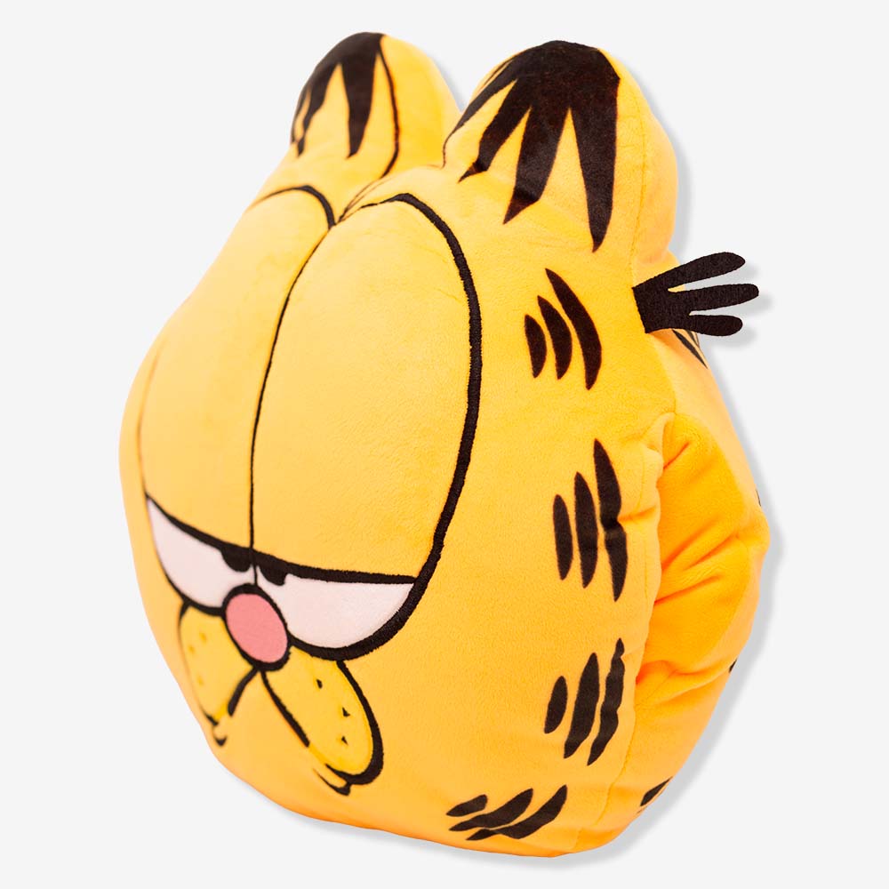 Almofada Huggy Garfield em uso