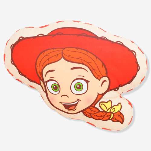 Almofada no formato da Jessie de Toy Story, vista frontal