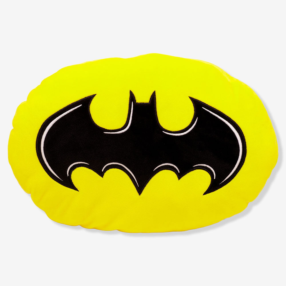 Almofada Huggy símbolo do Batman, frente