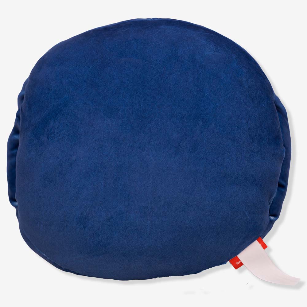 Almofada Huggy Capitão América, costas azul-marinho