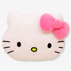 Almofada Huggy Hello Kitty, frente com laço rosa