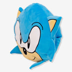 Almofada Huggy Sonic, vista lateral