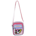 Bolsa transversal da Hello Kitty em veludo cotelê, vista frontal