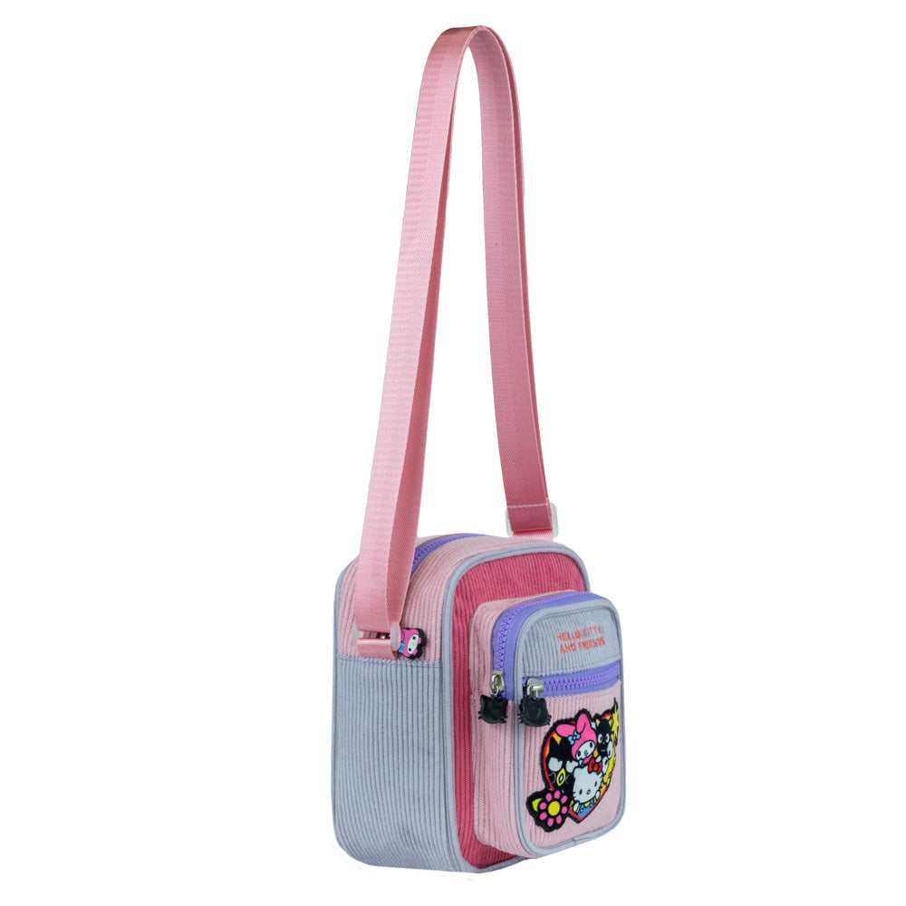 Bolsa Hello Kitty vista de trás com a alça transversal