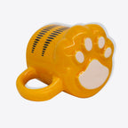 Caneca pata do Garfield, detalhe da almofadinha da pata na base