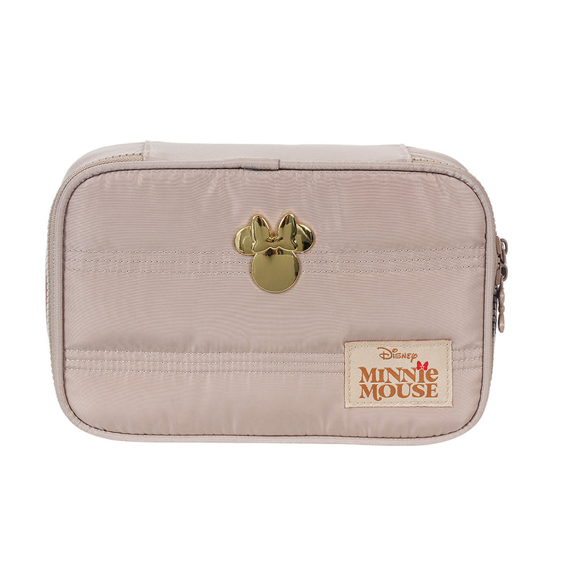 Estojo box da Minnie Teen em tom nude, vista frontal