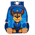 Mochila escolar do Chase da Patrulha Canina, vista frontal