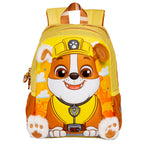 Mochila escolar do Rubble da Patrulha Canina, vista frontal