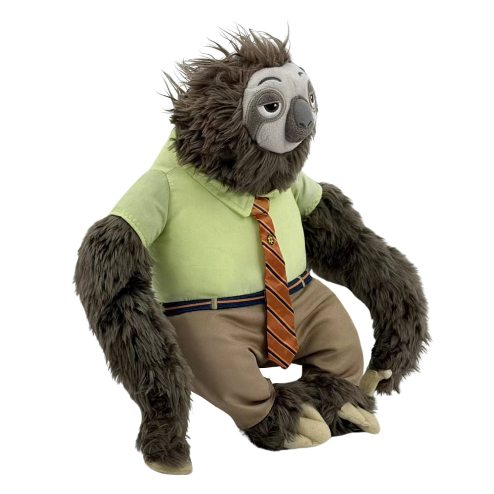 Pelúcia Flash Zootopia, vista frontal com braços abertos