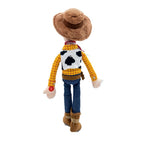 Pelúcia Woody, vista de costas